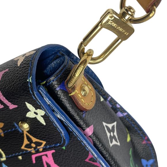 Louis Vuitton Multicolor Heartbreaker Bag Monogram Crossbody Vintage Black LV - Picture 14 of 16